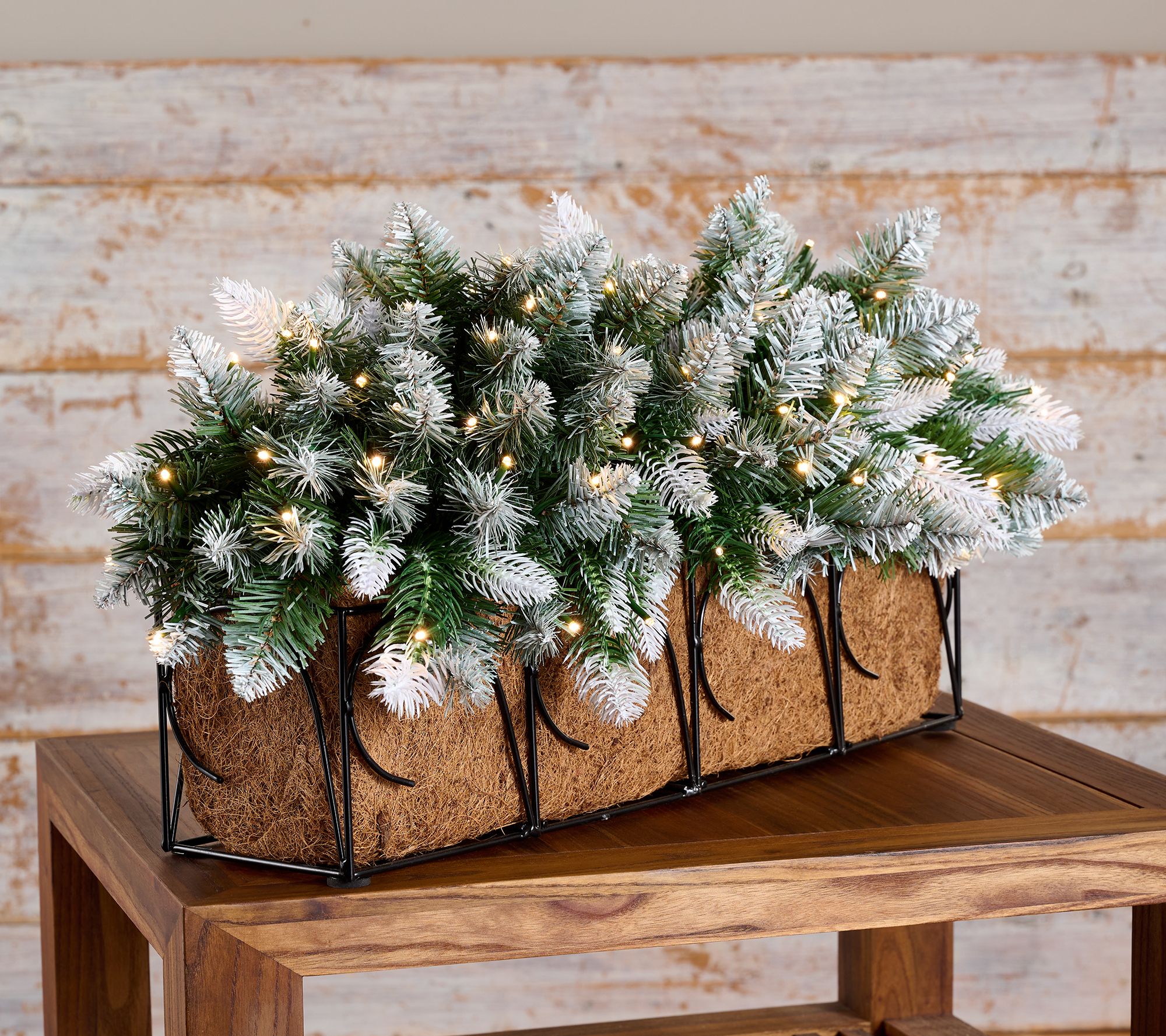 "As Is" Bethlehem Lights 30" Window Box with Micro LEDs