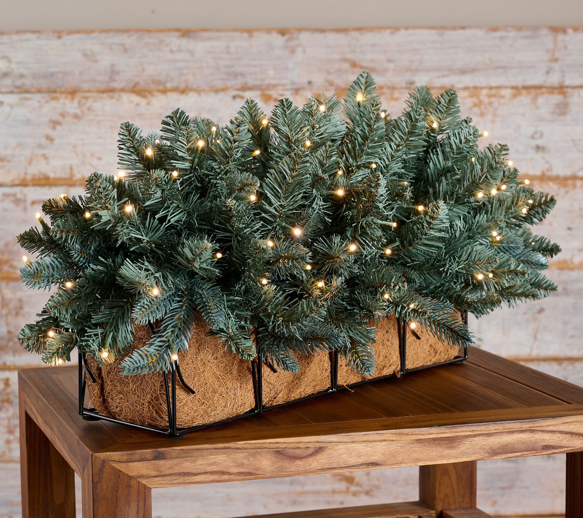 "As Is" Bethlehem Lights 30" Window Box with Micro LEDs