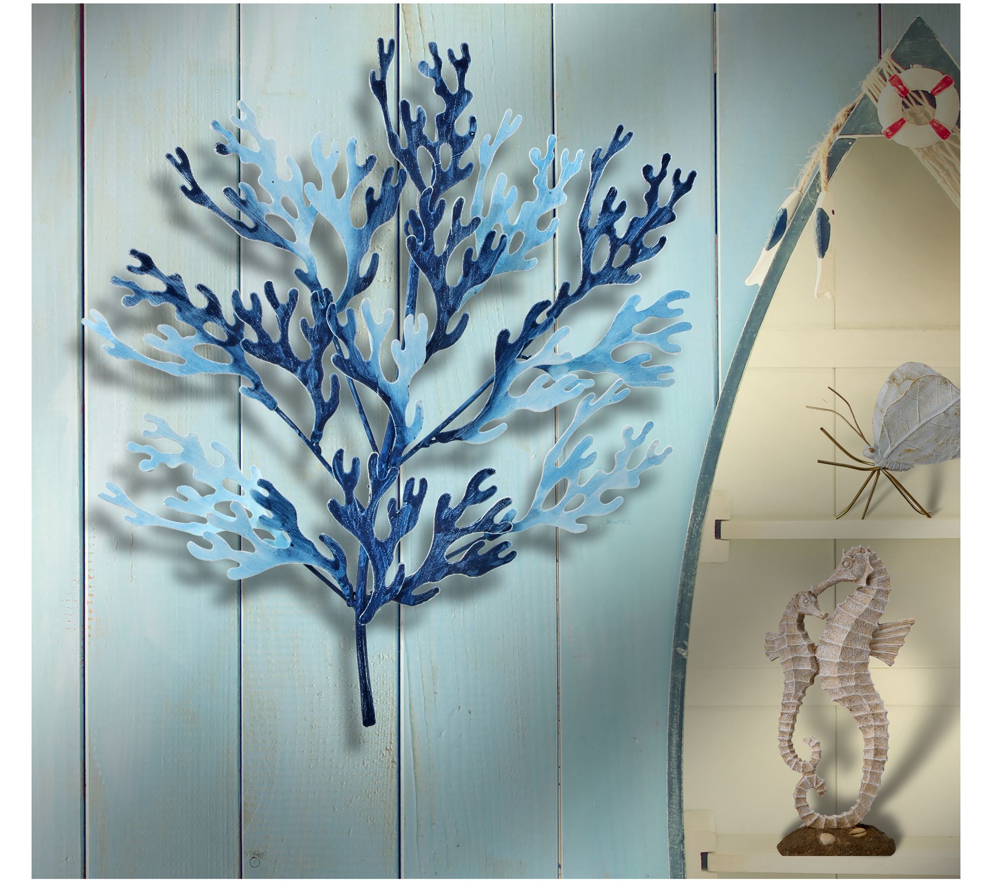 23.5" Fan Coral Wall Decor  by Valerie