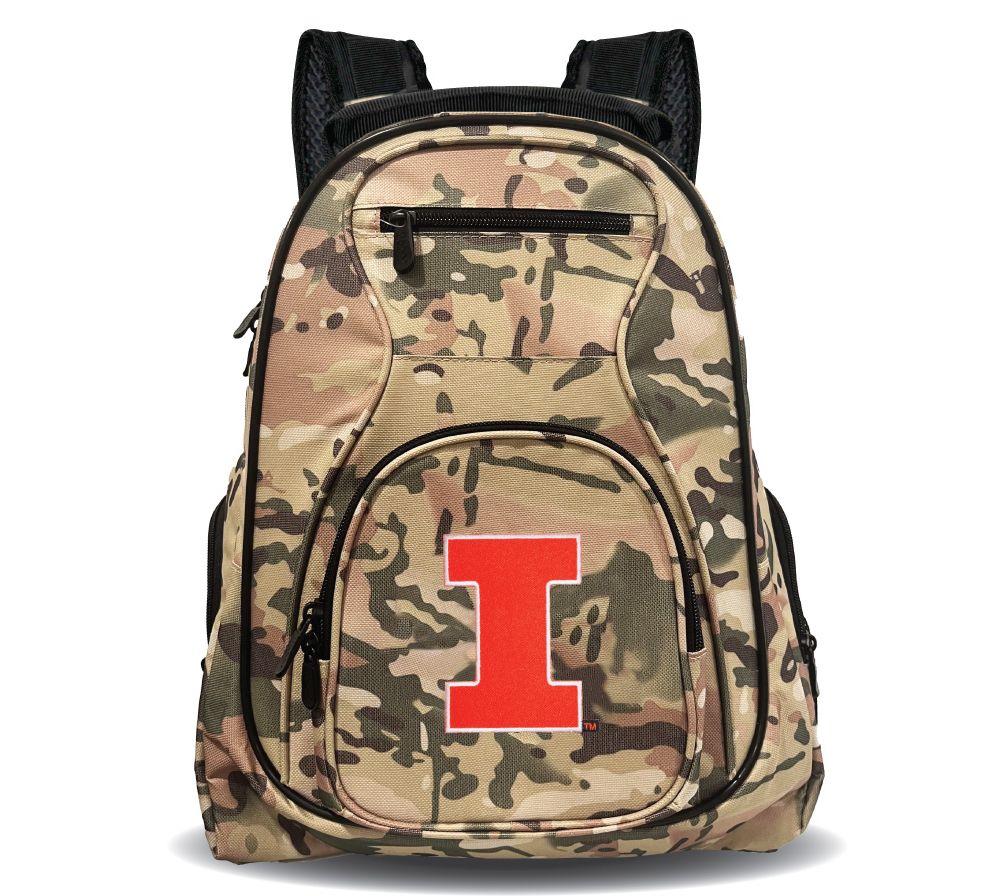 Mojo Licensing NCAA 19" Premium Laptop Camo Bac kpack