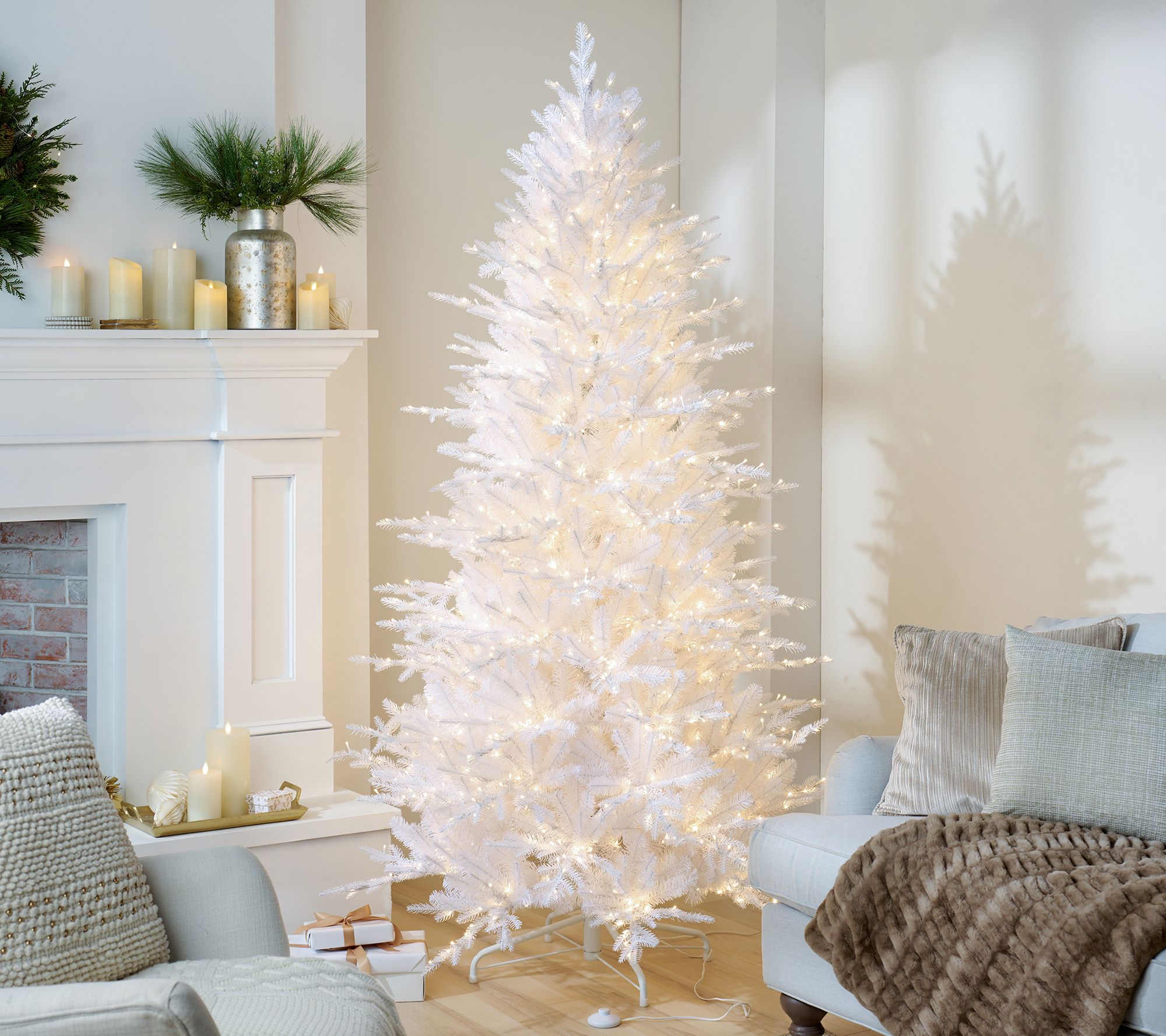 "As Is" Bethlehem Lights 7' Micro LED Tree w/ Storage Bag