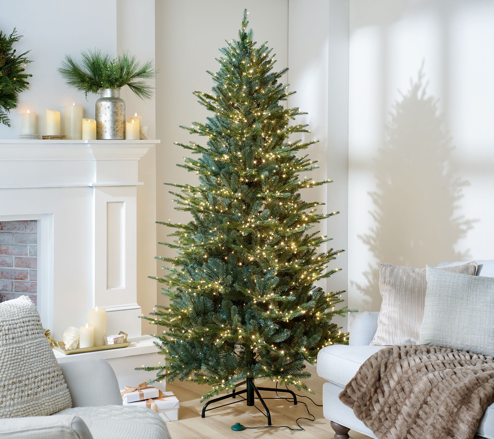 "As Is" Bethlehem Lights 7' Micro LED Tree w/ Storage Bag