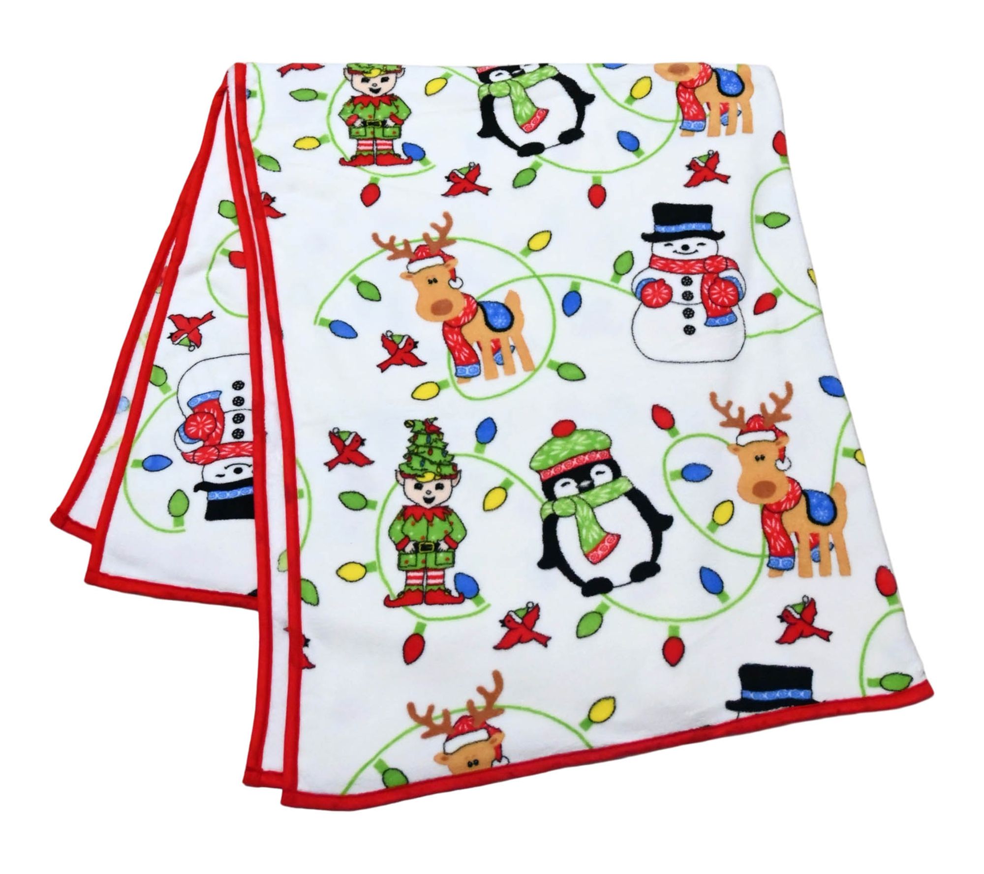Temp-tations Seasonal 60"x70" Microfiber Throw Blanket