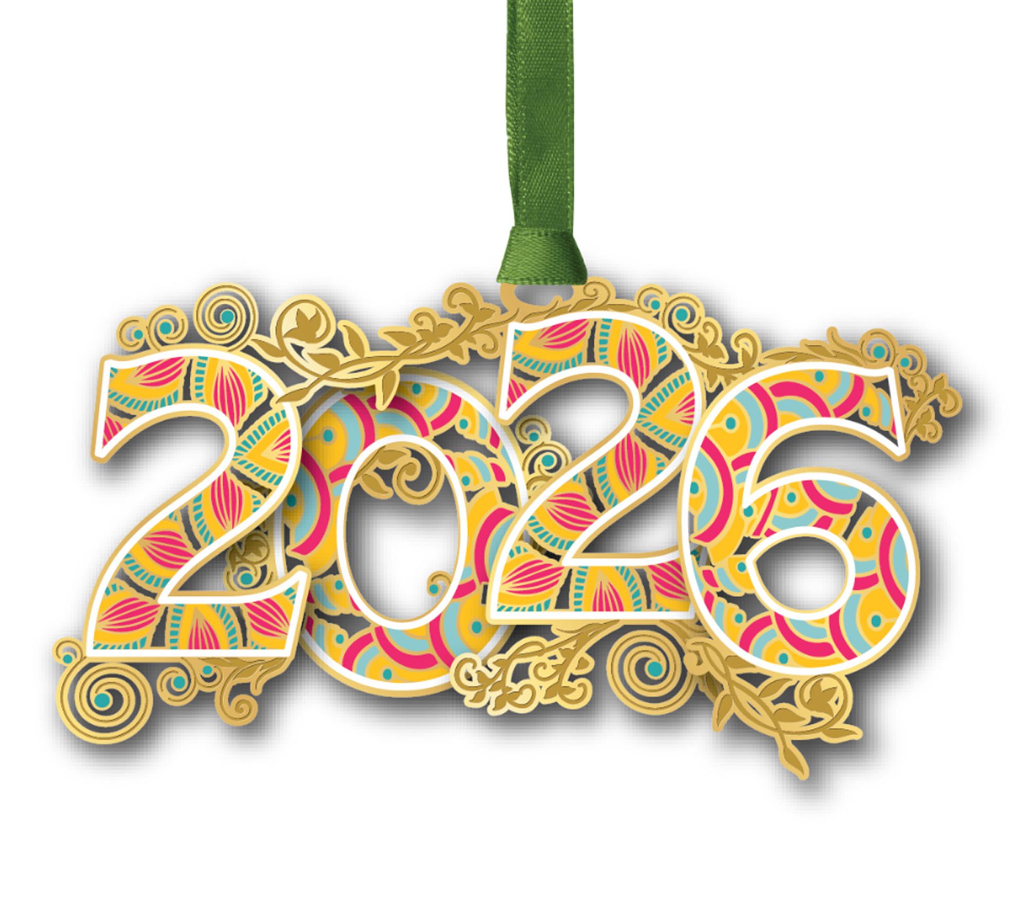 Beacon Designs 2026 Numerals Ornament
