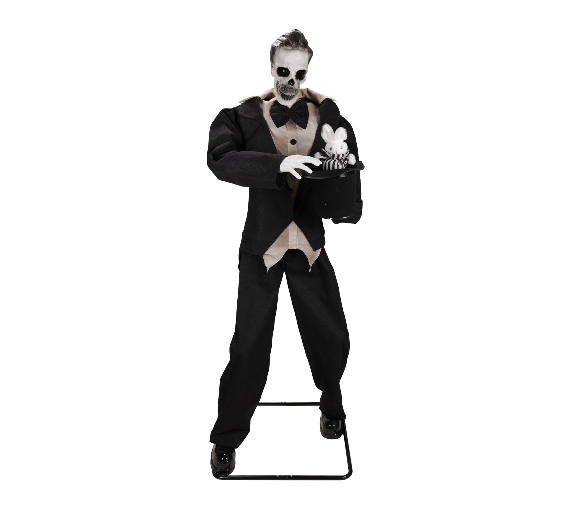 Haunted Hill Farm 5.9-Ft. Standing Magician Animatronic