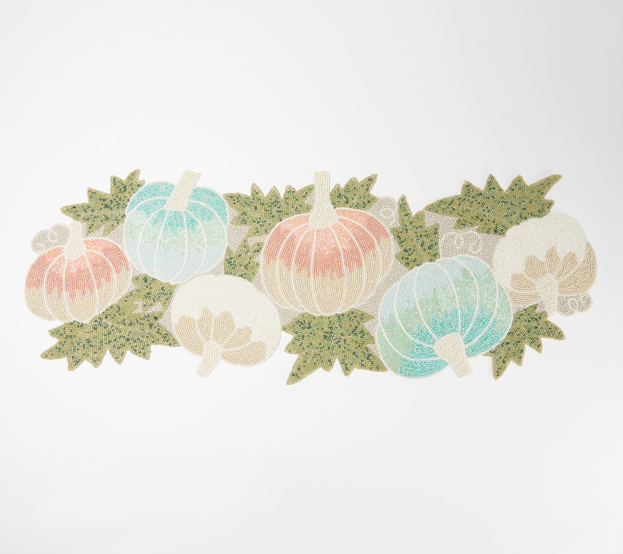 21+ Blue background pumpkin table runner