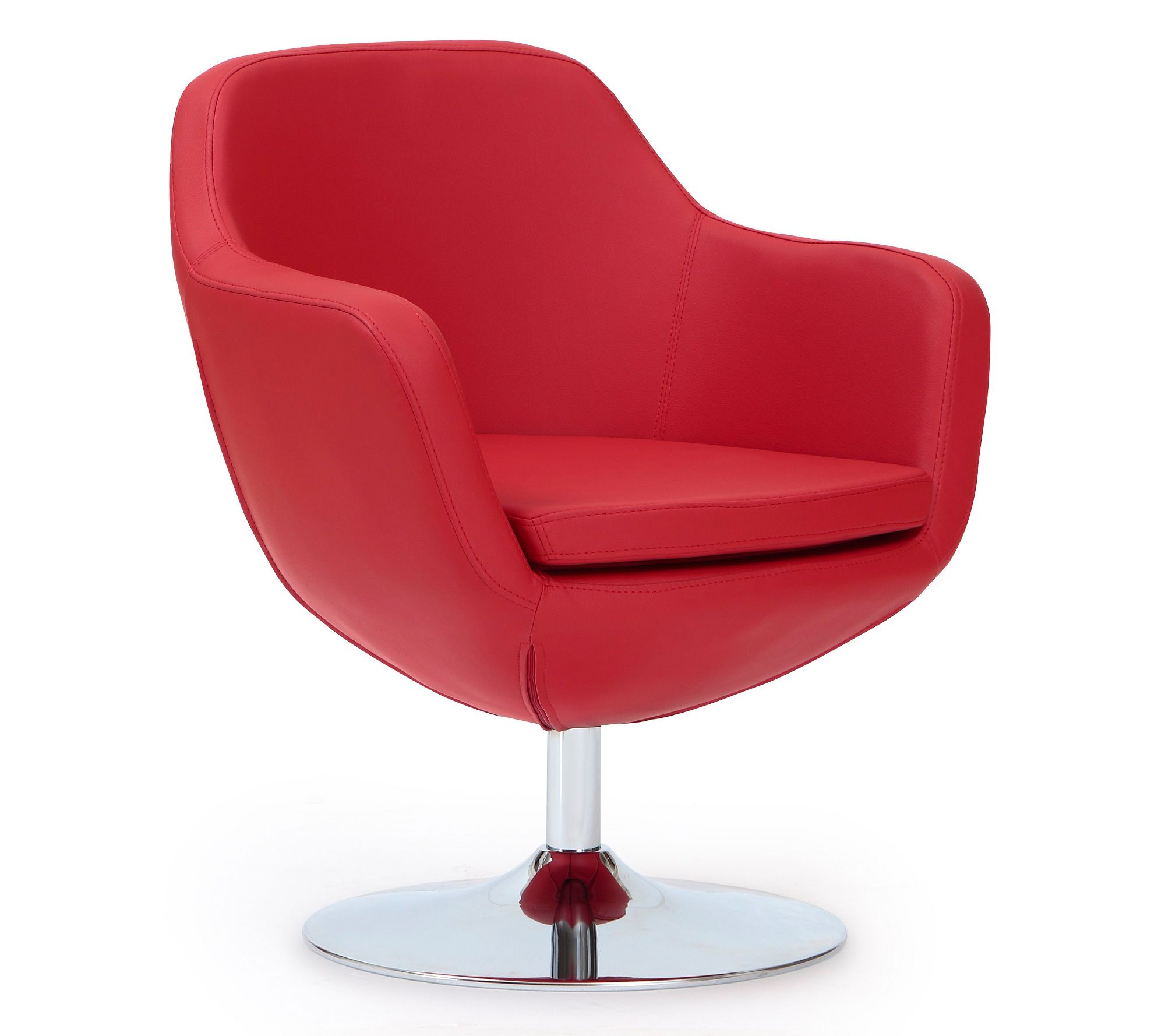 Caisson Swivel Accent Chair