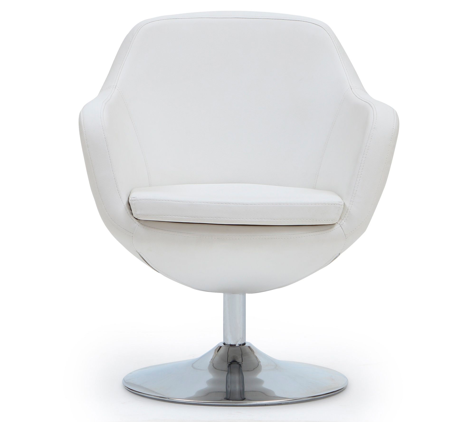 Caisson Swivel Accent Chair