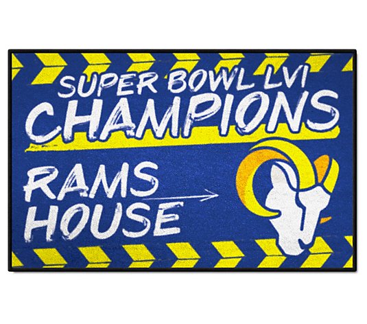 Los Angeles Rams Super Bowl LVI Starter Mat