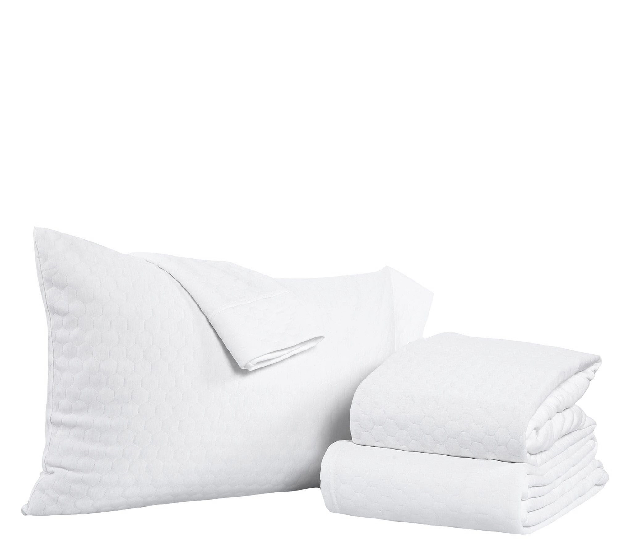 Berkshire Blanket Triple Knit Cotton Blend Queen Sheet Set