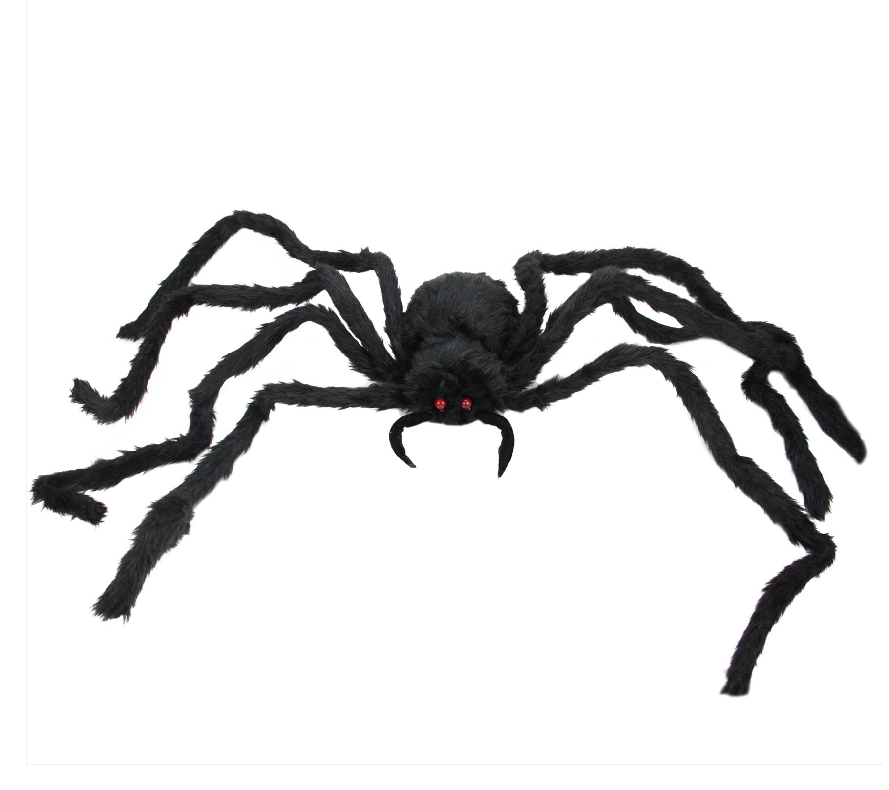 Northlight Spider with Flashing Red Eyes Halloween Decoration - QVC.com