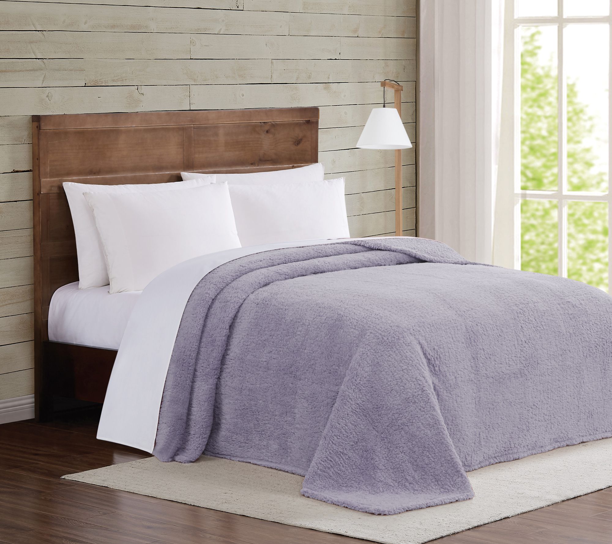 Brooklyn Loom Marshmallow Sherpa Twin XL Blanket