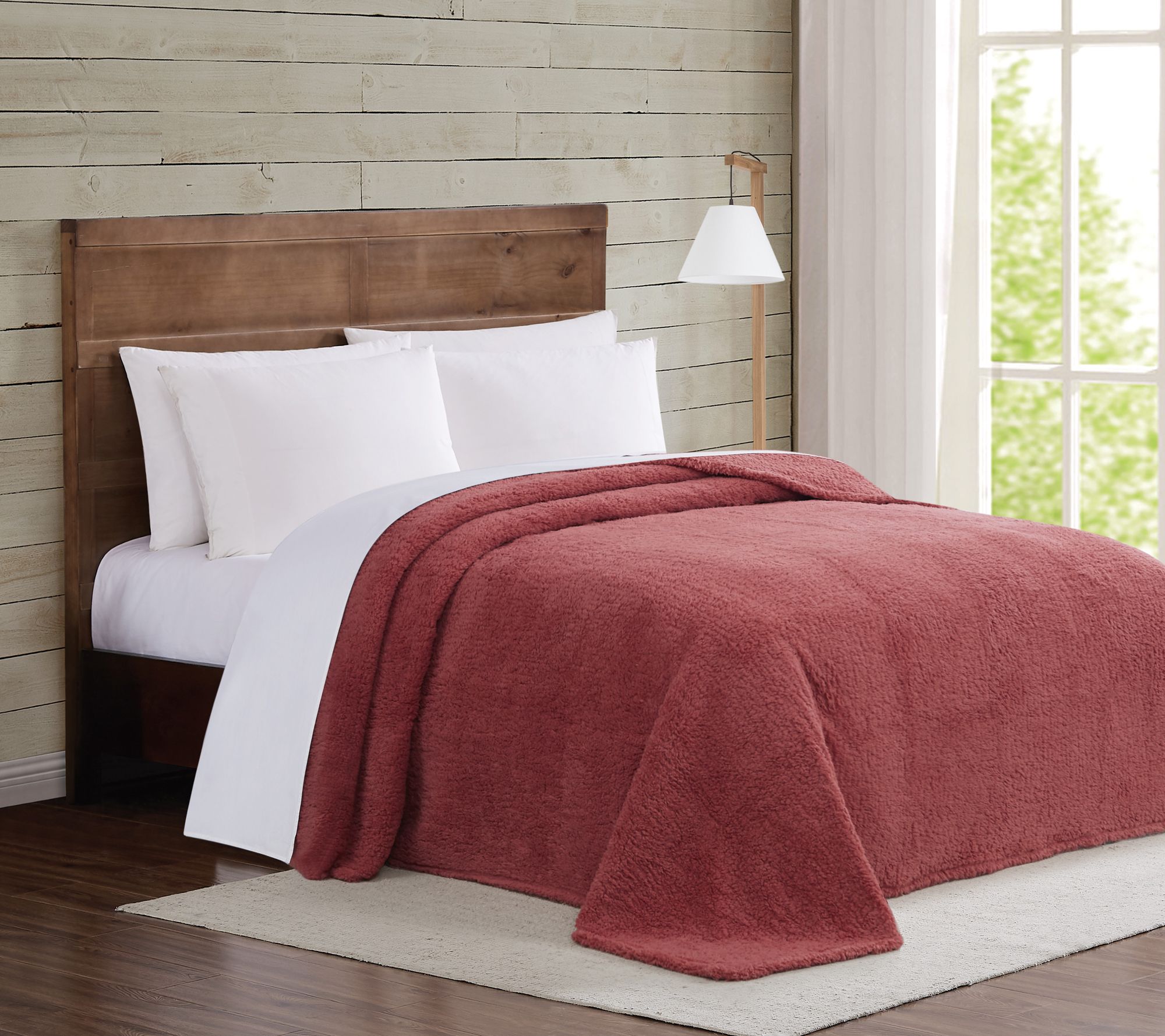 Brooklyn Loom Marshmallow Sherpa Twin XL Blanket