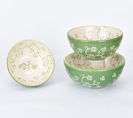 Image result for temp-tations floral lace shamrock bowls