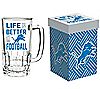 Evergreen NFL Glass Tankard Cup with Gift Box