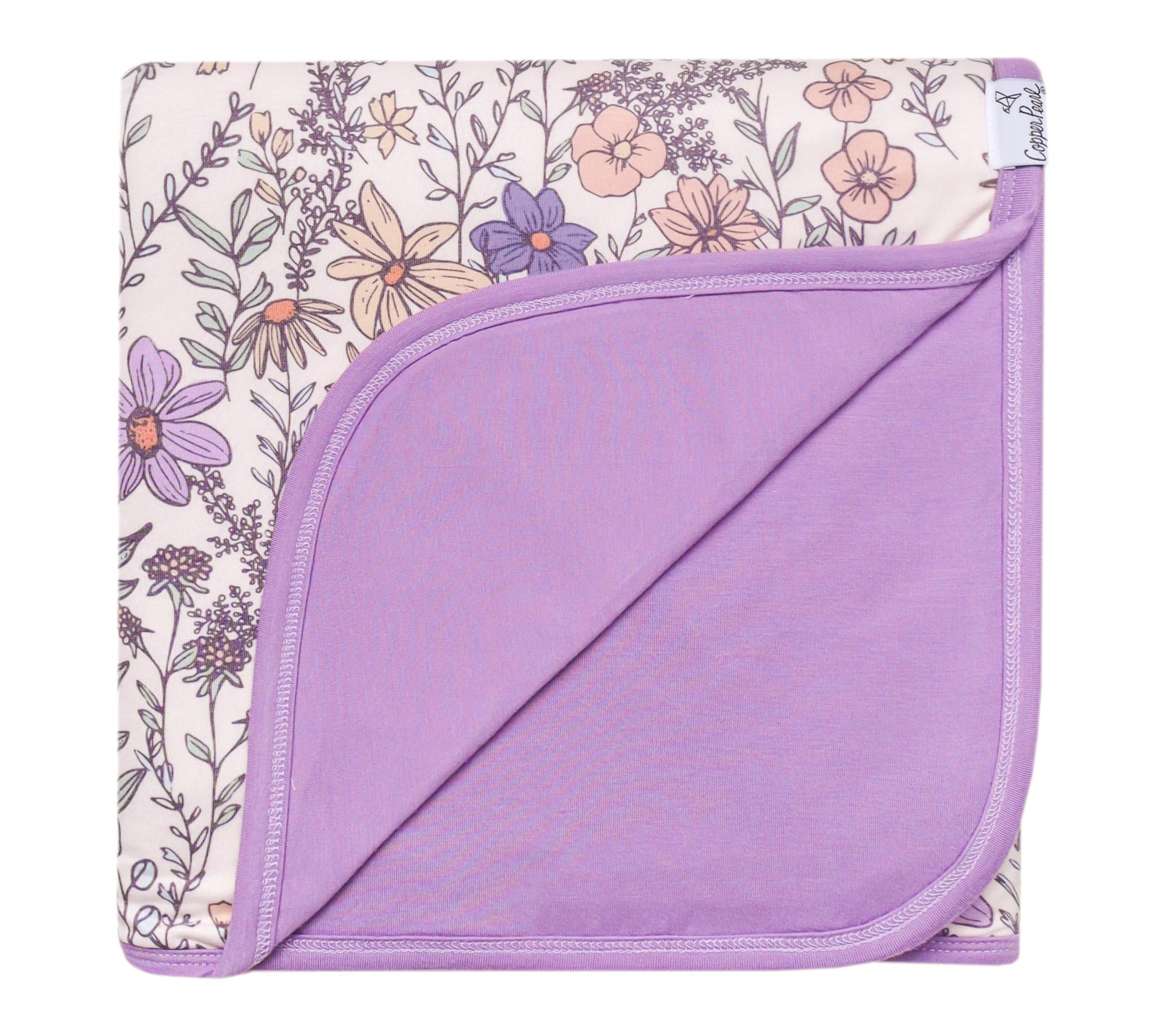 Copper Pearl 3-Layer Baby Stretchy Quilt