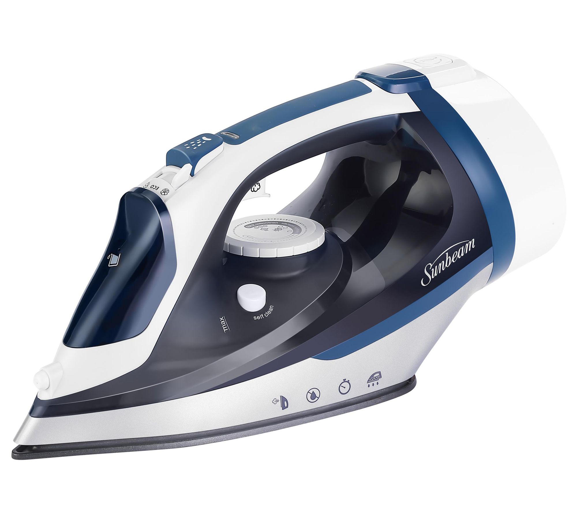 Sunbeam 1700W Steam Iron w/ Retractable Cord