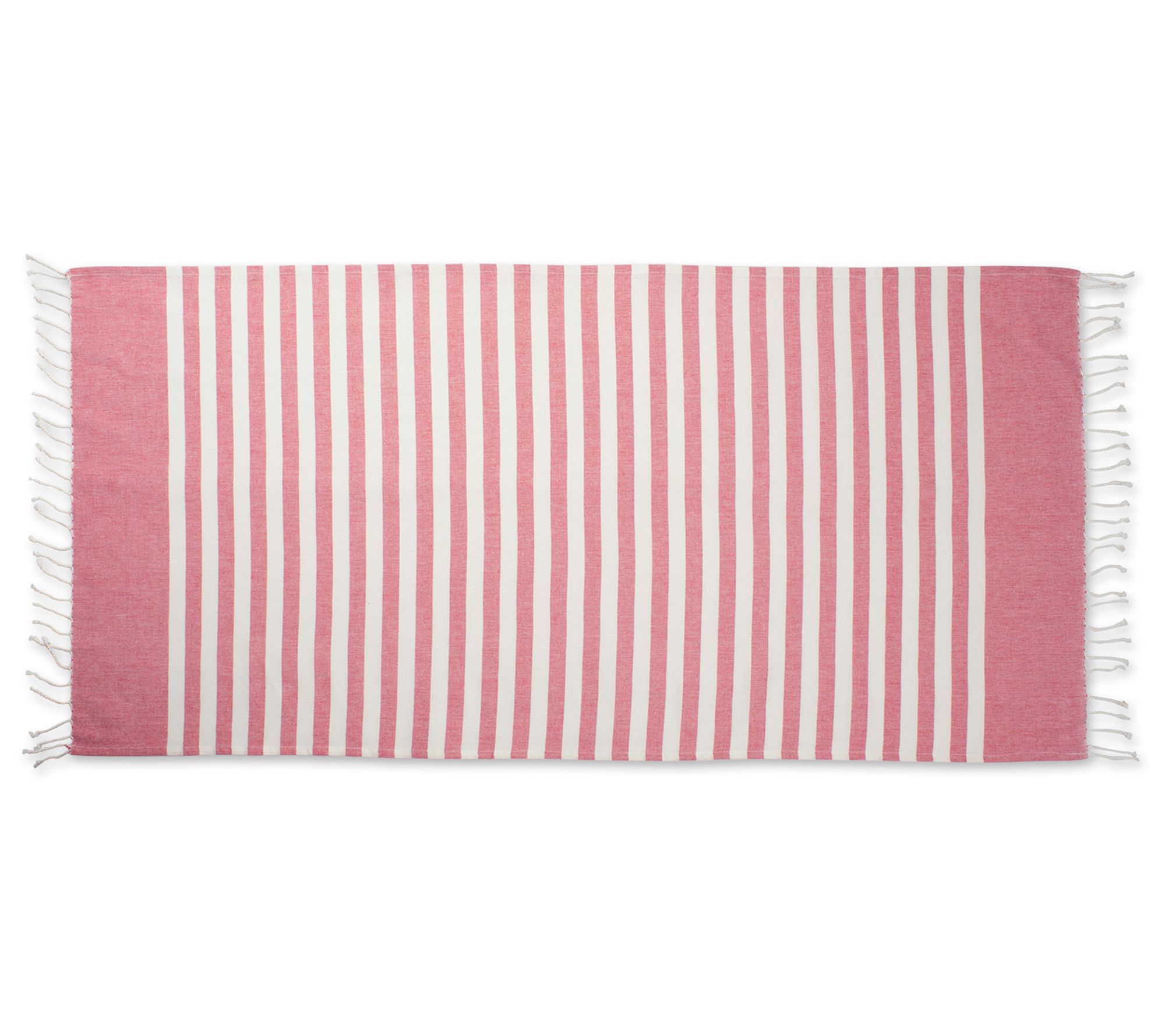 Design Imports 1" Stripe Fouta Throw/Towel