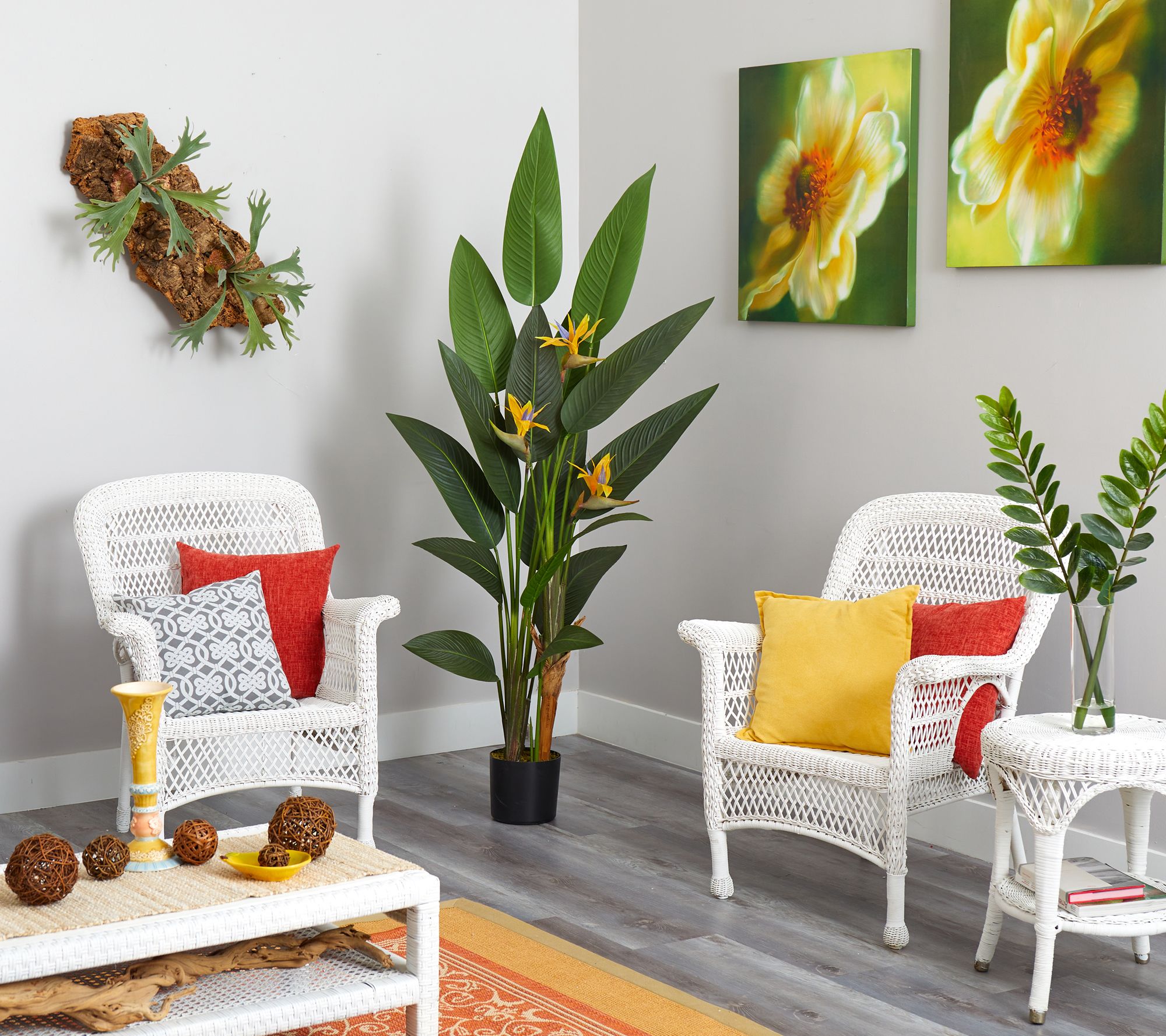 Nearly Natural 6' Bird of Paradise Artificial Plant