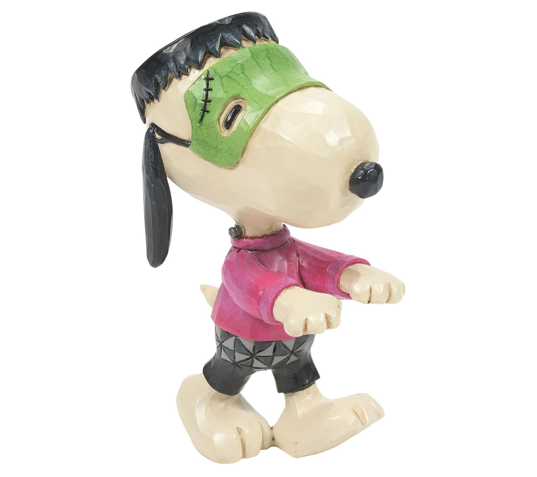 Peanuts by Jim Shore Snoopy Green Monster MiniFigurine
