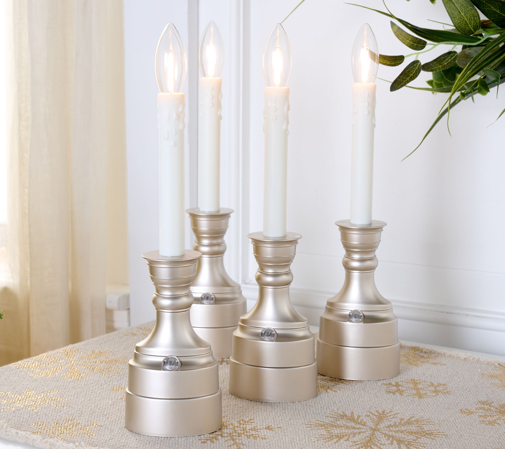 "As Is" Bethlehem Lights (4) Cordless Window Candles