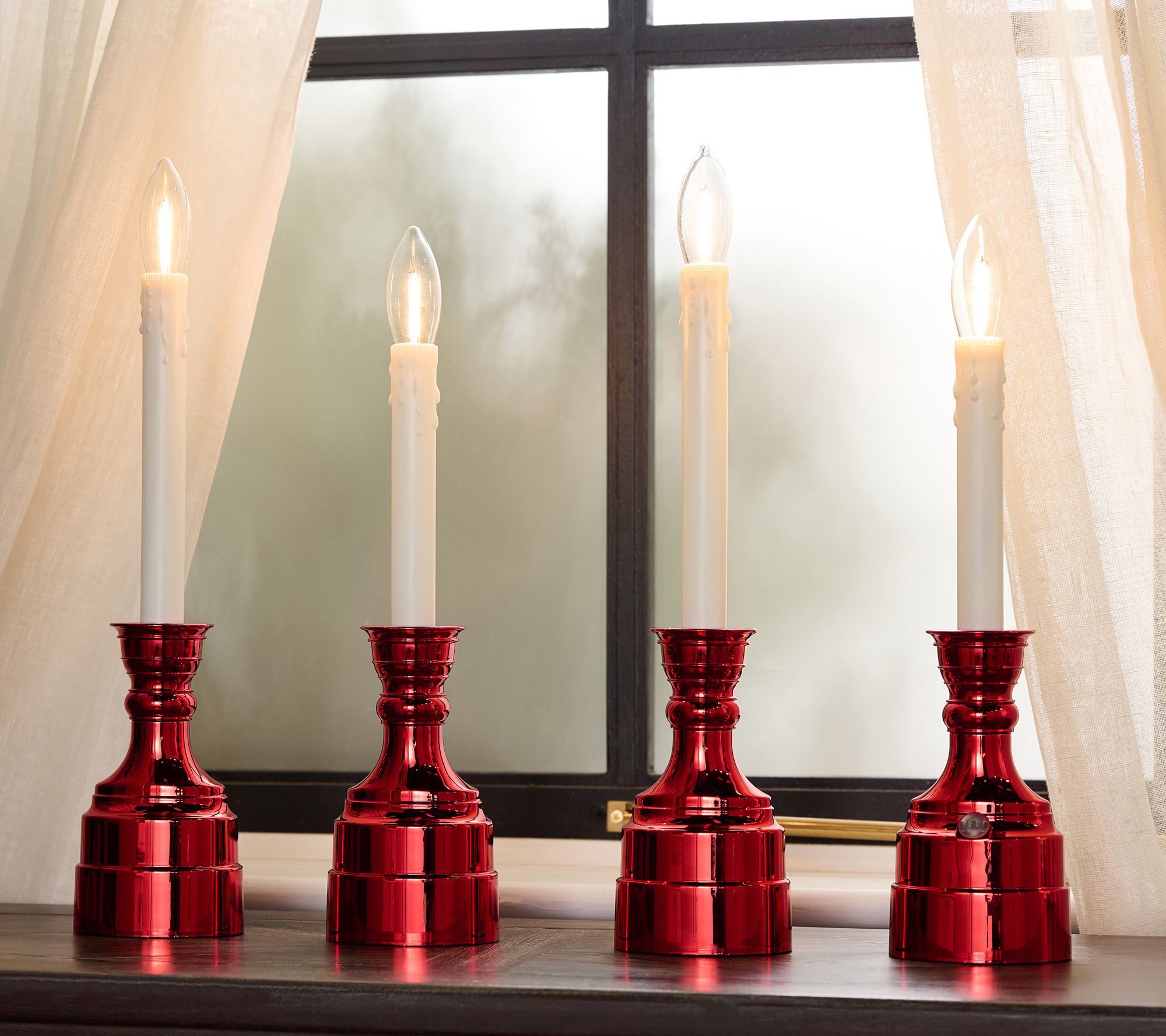 "As Is" Bethlehem Lights (4) Cordless Window Candles