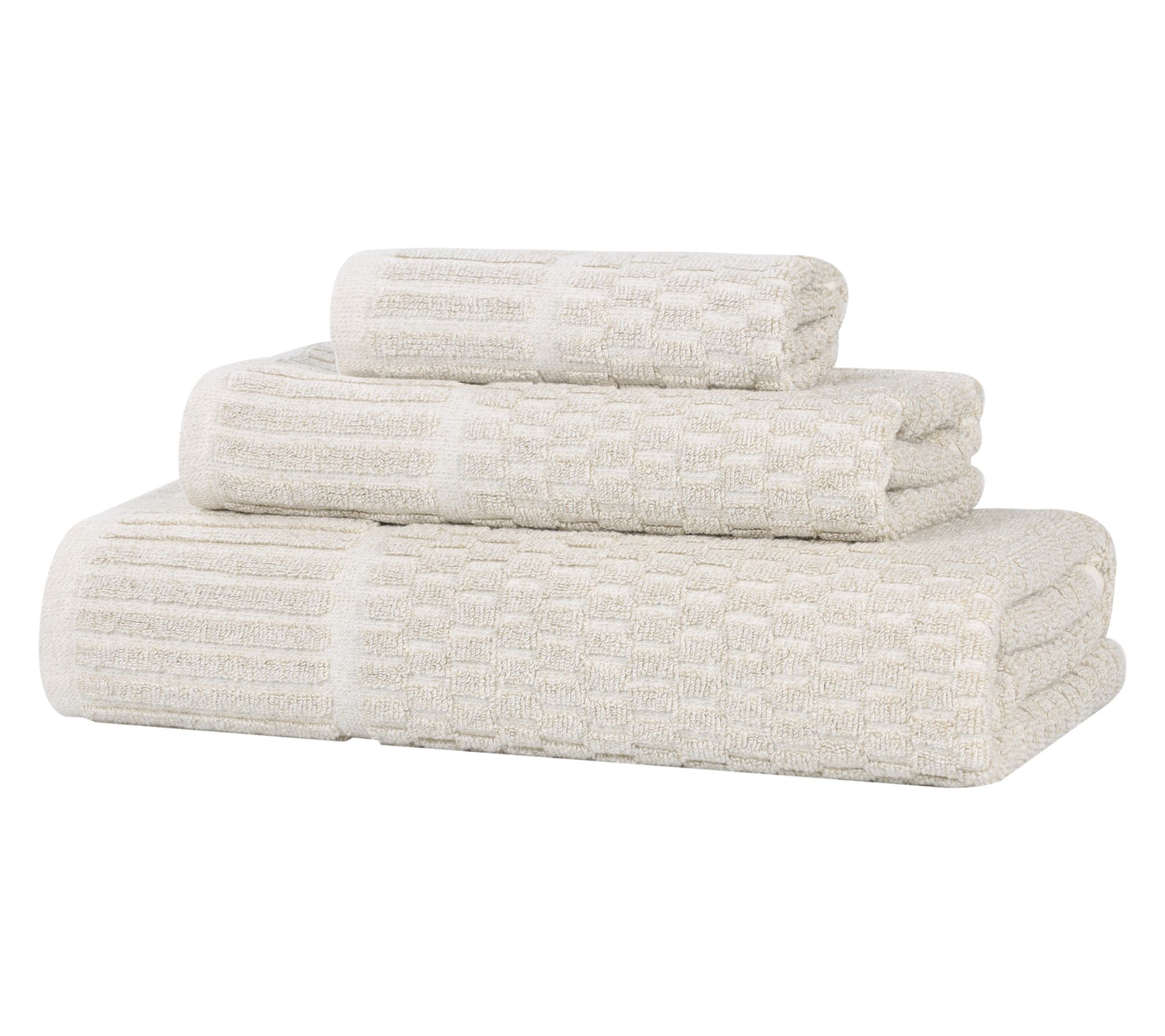 Superior Juno Cotton Blend 3 Piece Towel Set