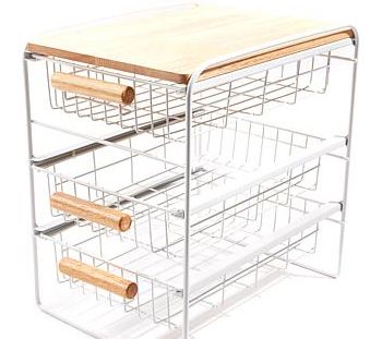 Origami 3 Drawer Countertop Organizer