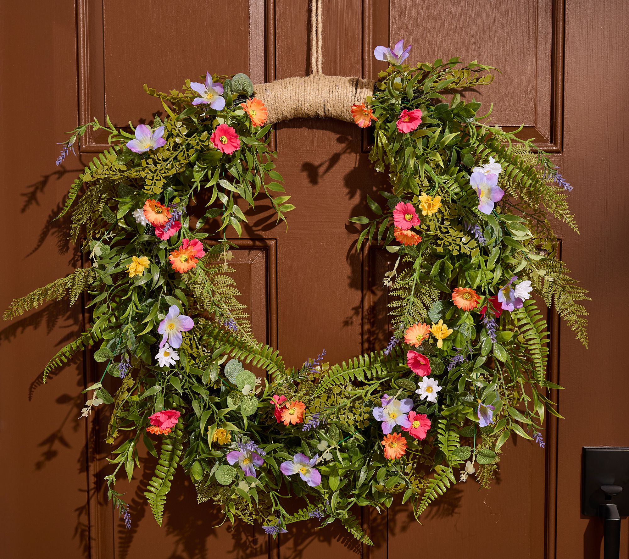 "As Is" Home Reflections 28" Spring Wildflower Wreath