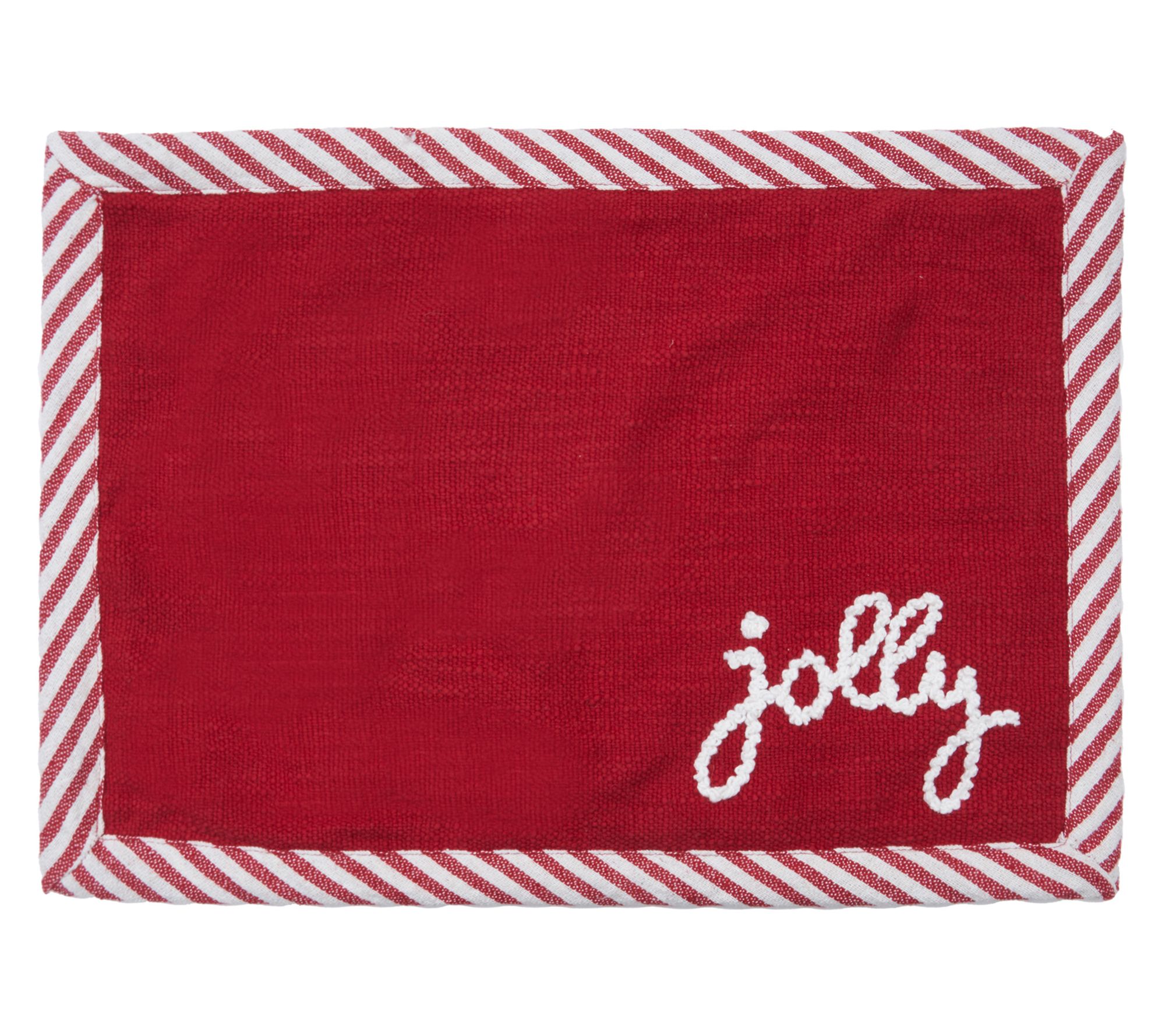 Jolly Tufted Placemat Set of 6 by Valerie