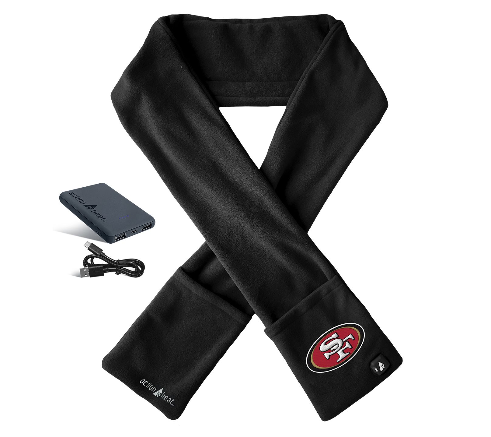NFL Officially Licensed Unisex Heated Scarf by Actionheat