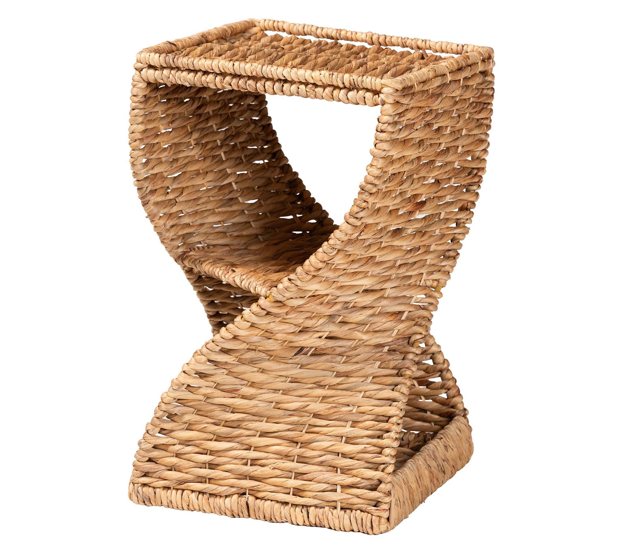 bali & pari Pelleas Natural Seagrass End Table