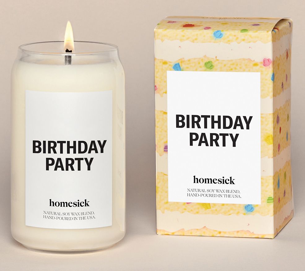 Homesick Birthday Party Candle