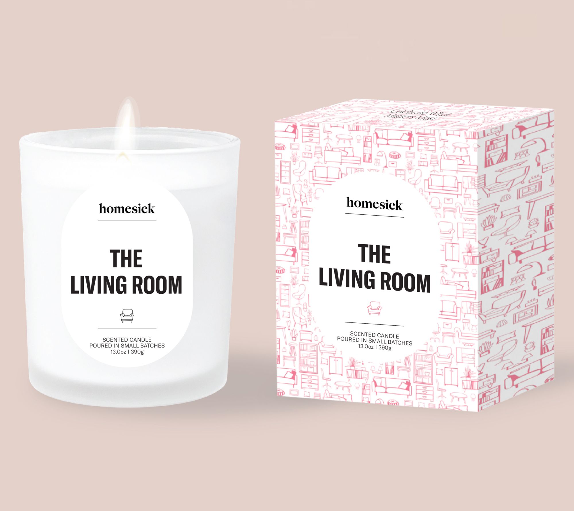 Homesick The Living Room Candle