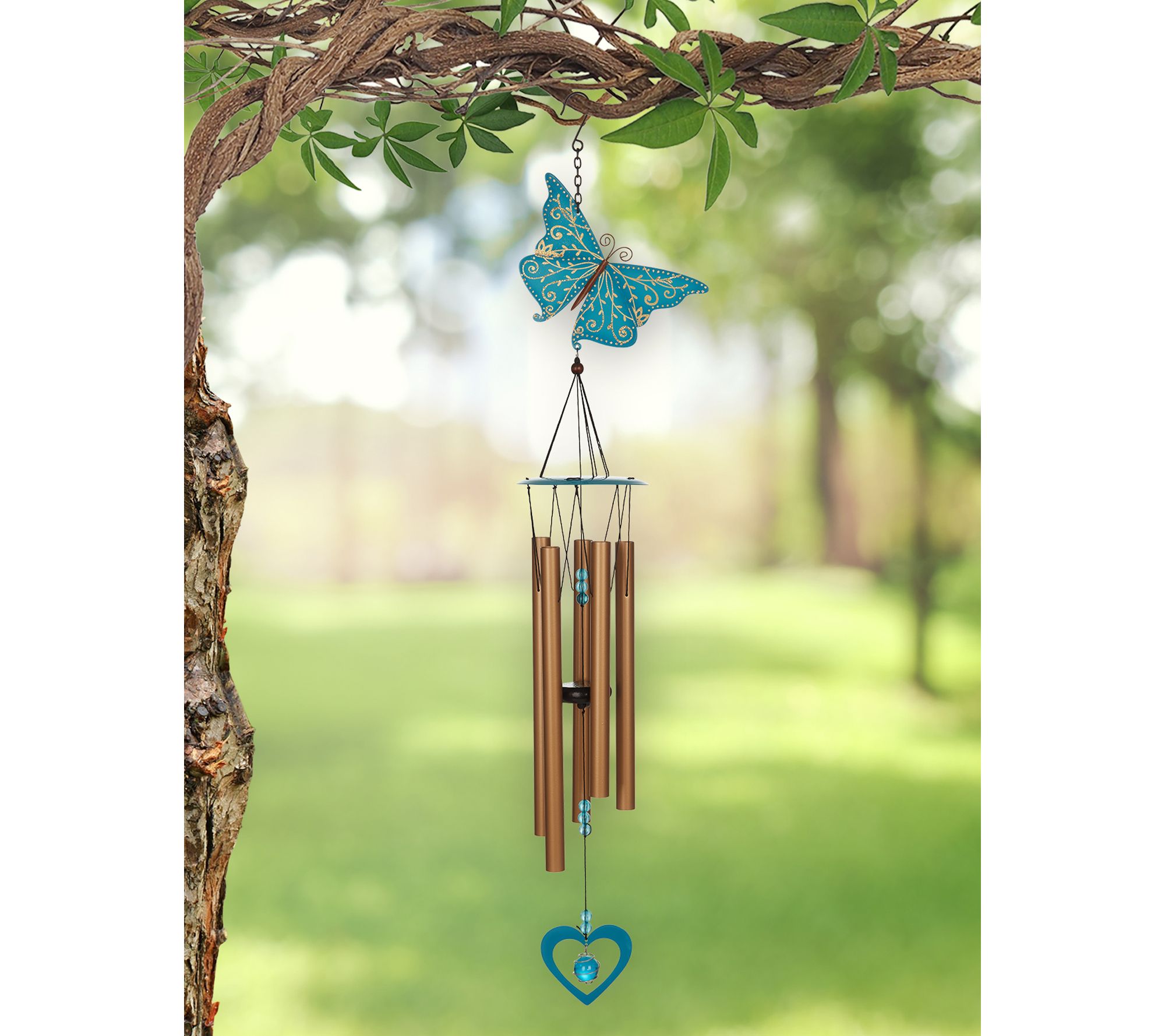 Sunset Vista Designs Gold Wind Chime