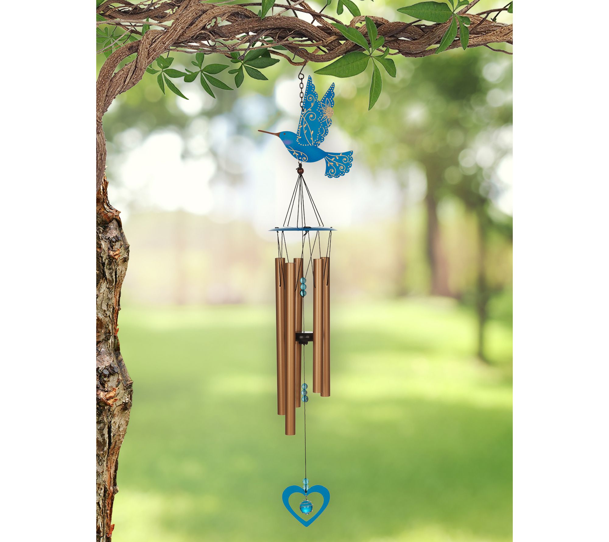 Sunset Vista Designs Gold Wind Chime