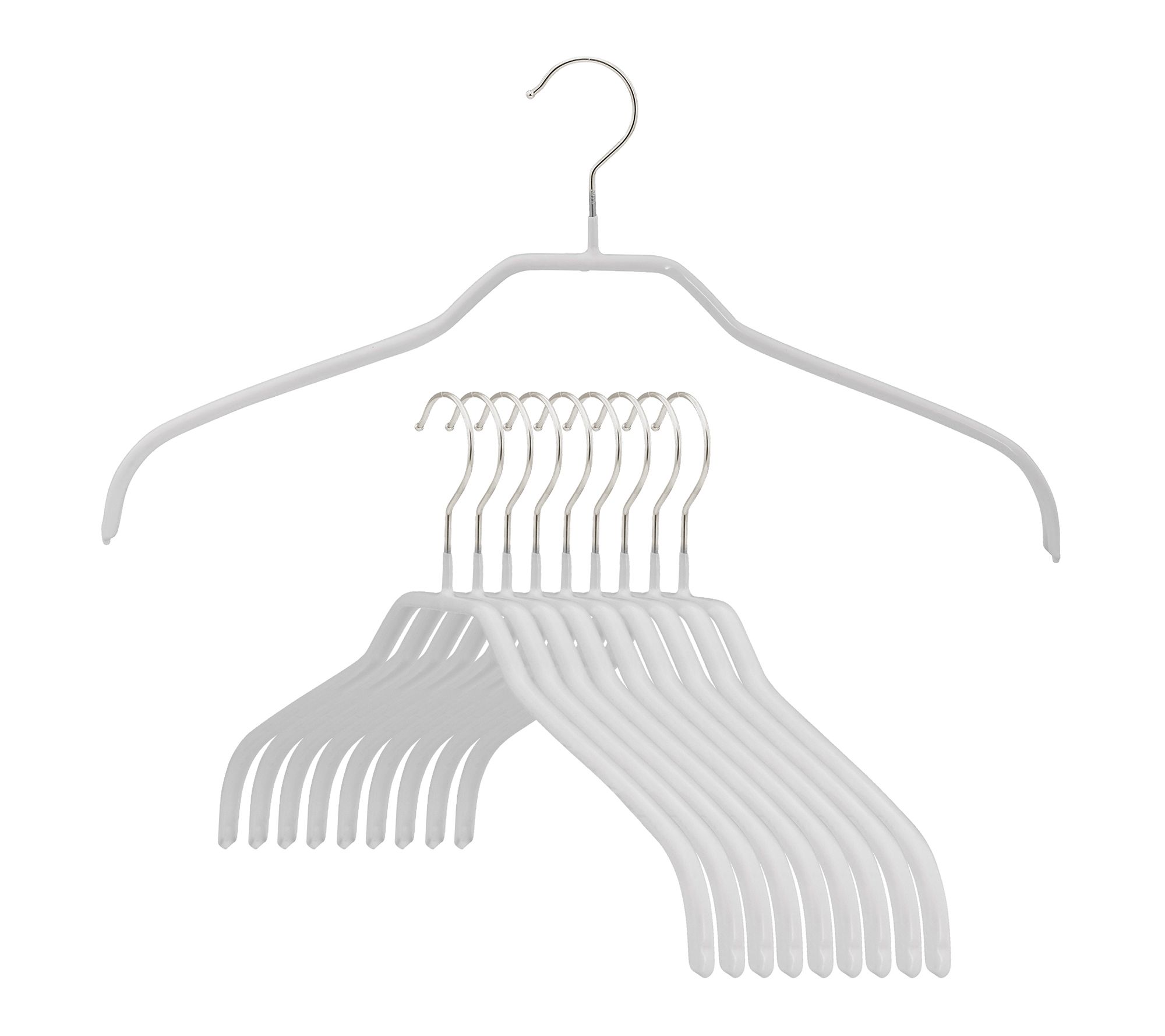 MAWA 10pc Silhouette Model 41F Clothing Hanger