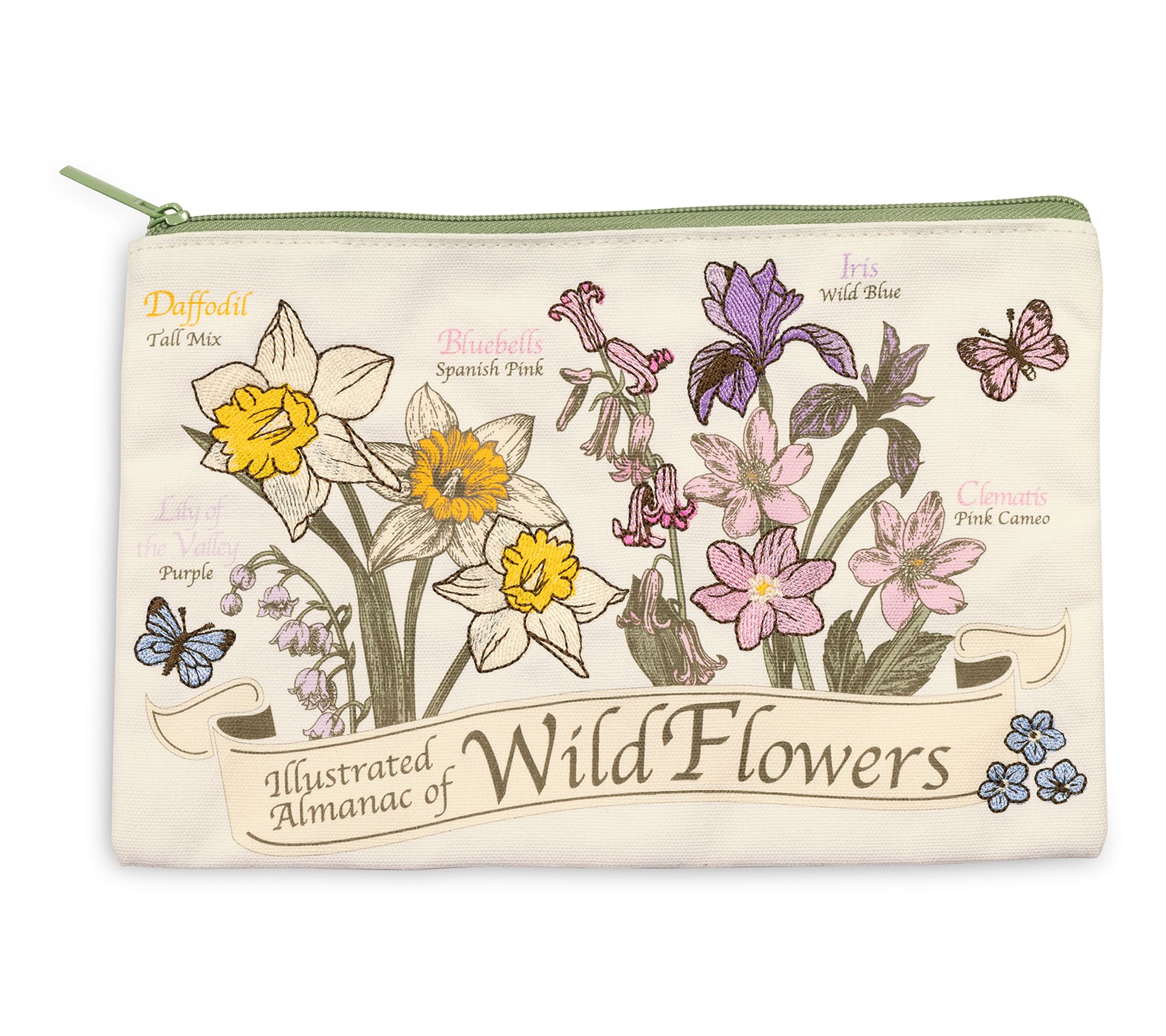 Steel Mill & Co. Wildflowers Pencil Pouch