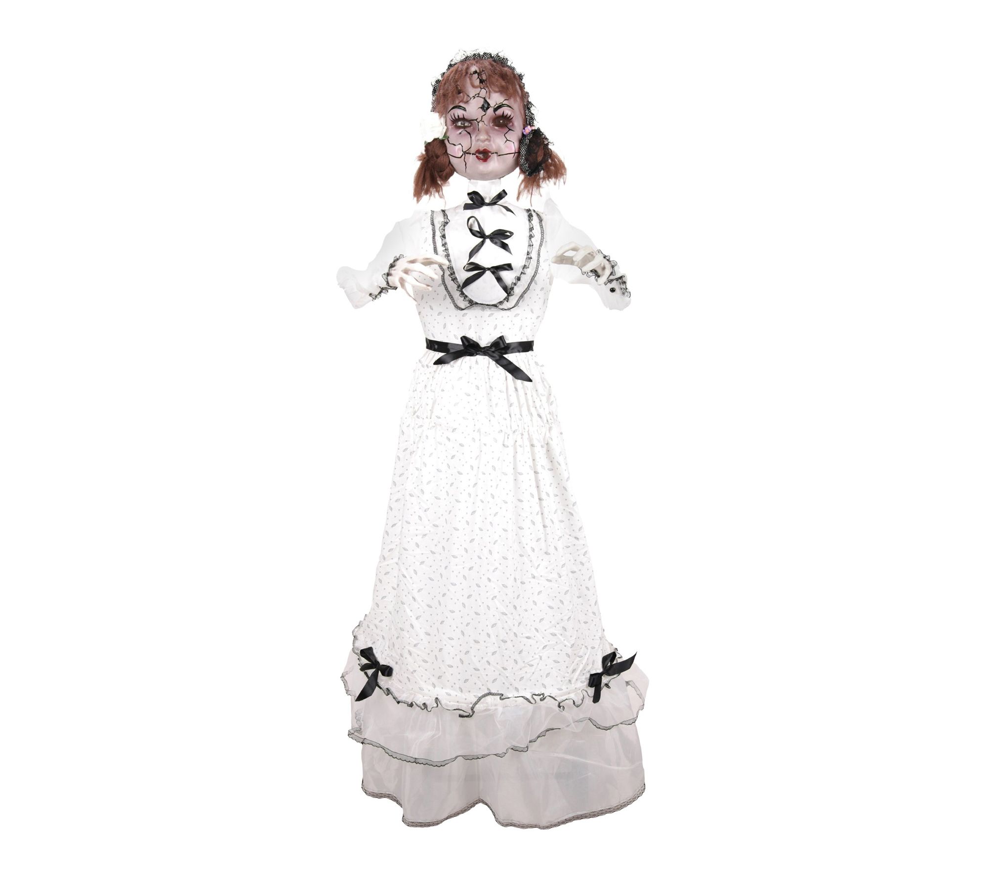 Haunted Hill Farm 5.5-ft. Walking Girl Animatronic