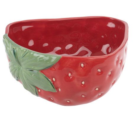 Served Insulated Serving Bowl - Strawberry