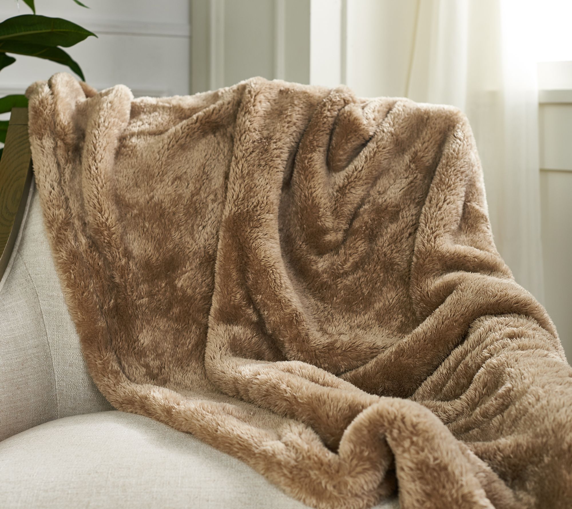 Berkshire Blanket S/2 60" x 70" Super Soft Fluffie Throws