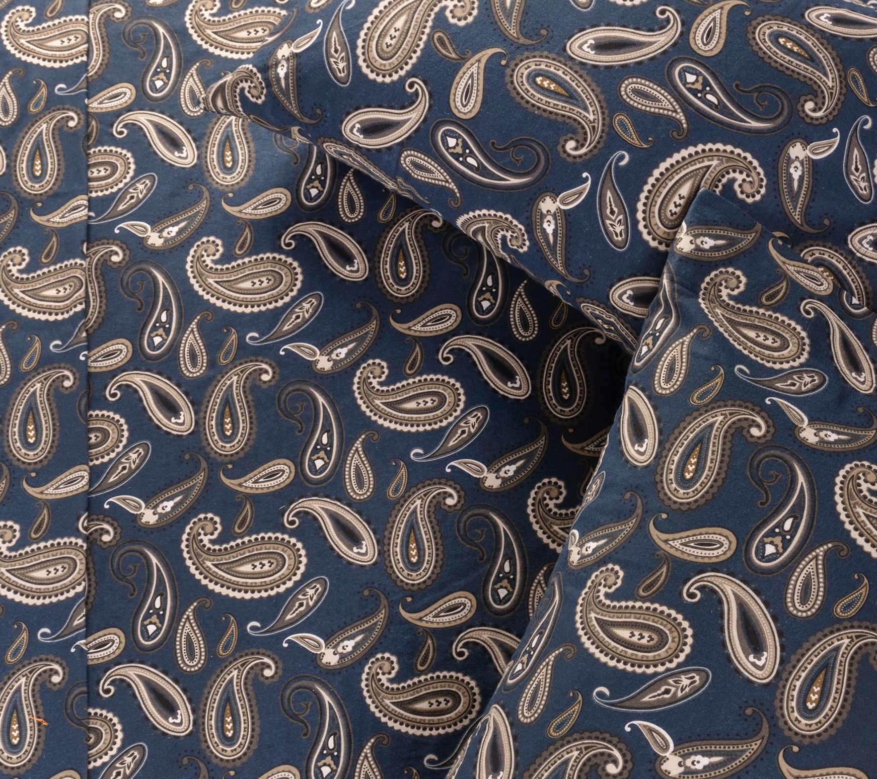 Superior Cotton Flannel Deep Pocket Paisley Sheet Set, Twin XL - QVC.com