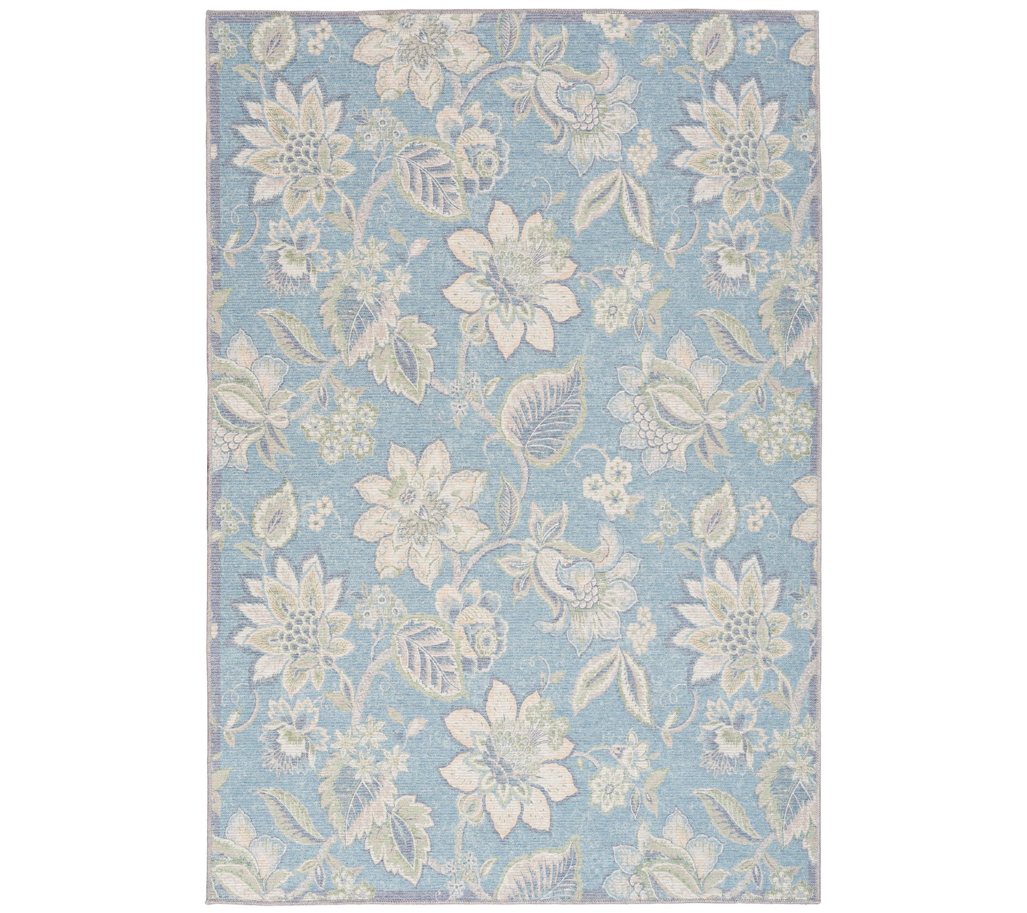 Waverly 5'x7' Washable Brighton Blossom Rug