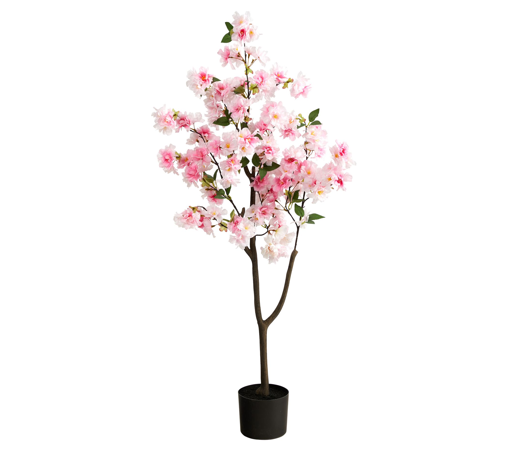 Nearly Natural 4' Cherry Blossom Artificial Tree Pink - QVC.com