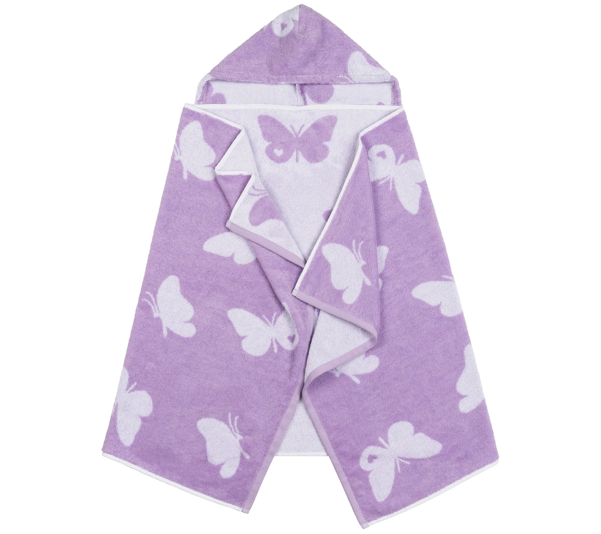 Linum Kids Hooded Easy Bath and Beach Wrap forGirls