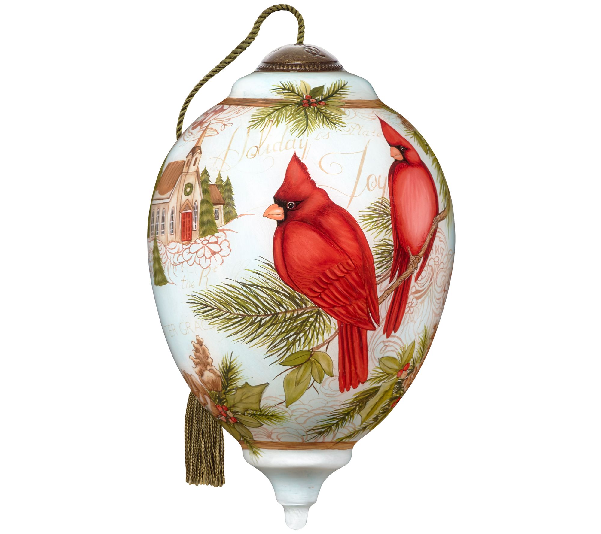 Limited Edition Holiday Joy Ornament by Ne'Qwa