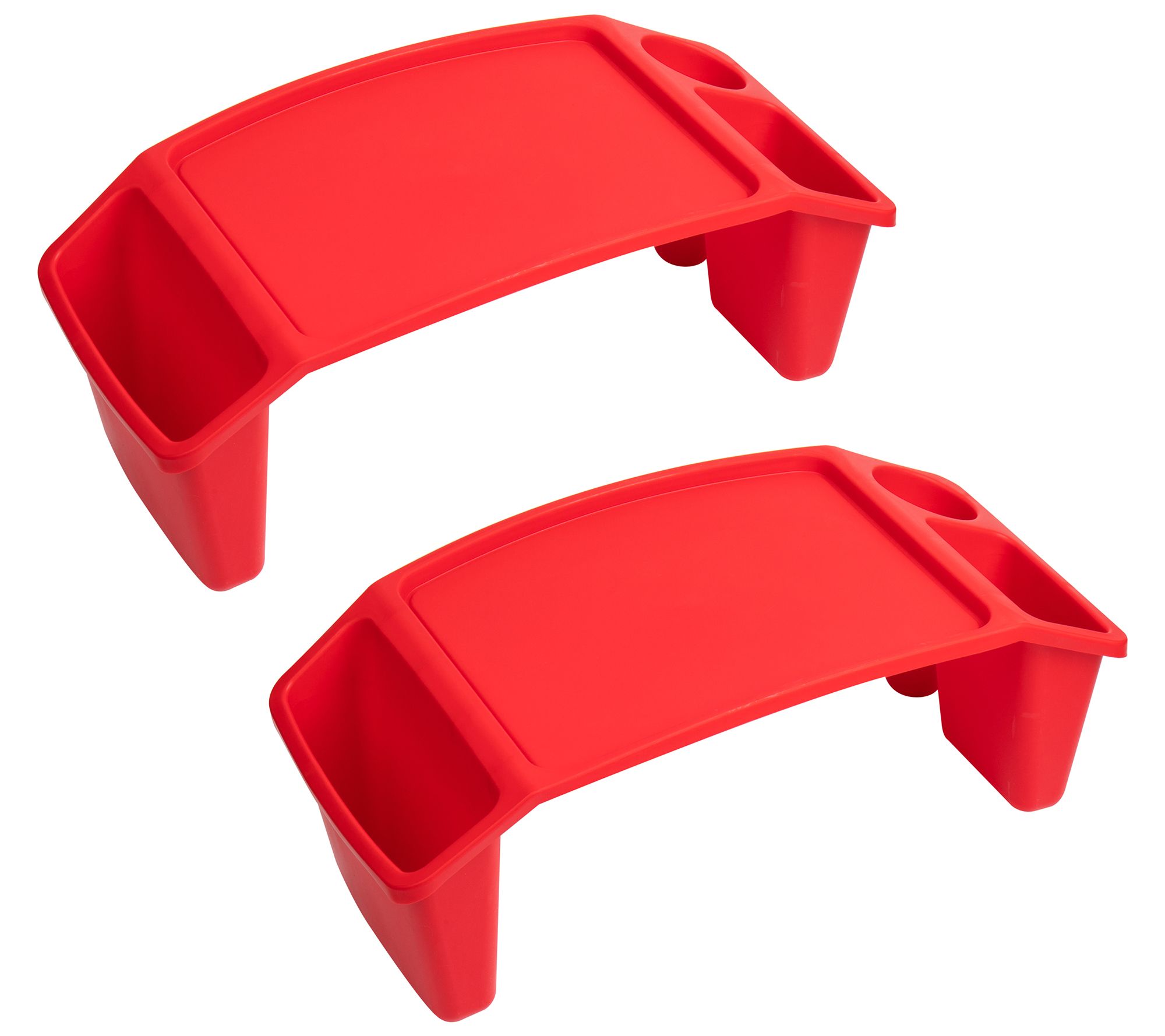 Mind Reader Plastic Kids' Lap Desk Green, 2-Pac k