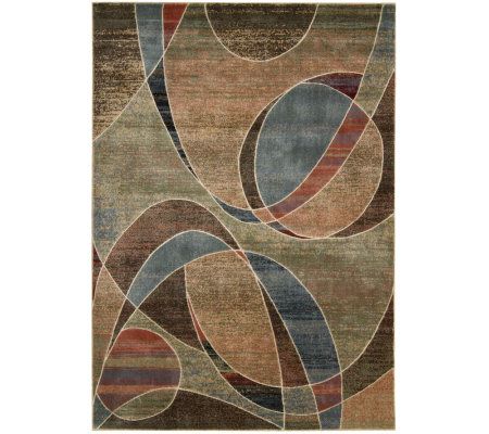 Nourison Layered 2-Piece Coir & WovenDoormats ,Blue Floral