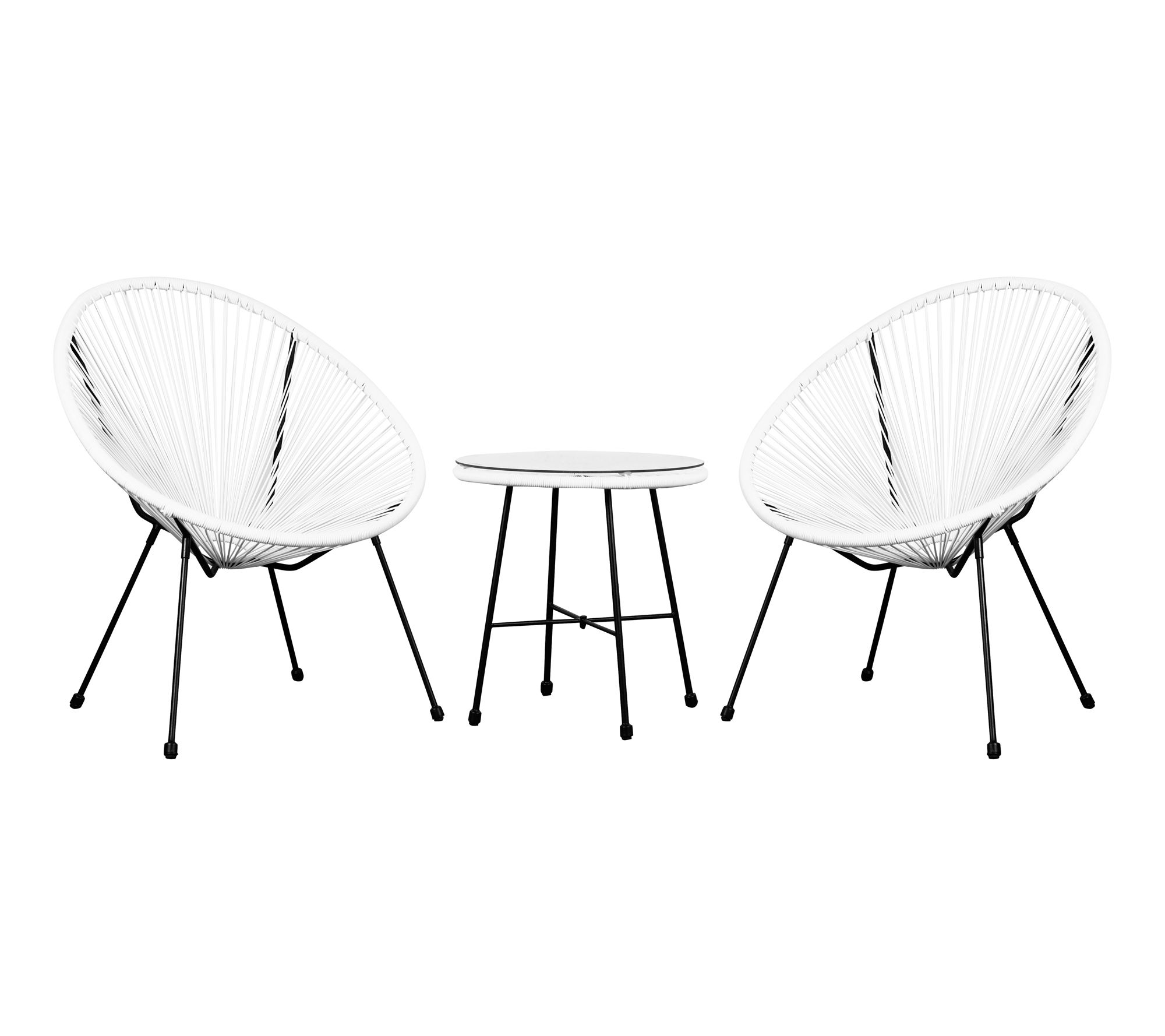 Dukap 3-Piece Conversation Outdoor Patio Set - assio