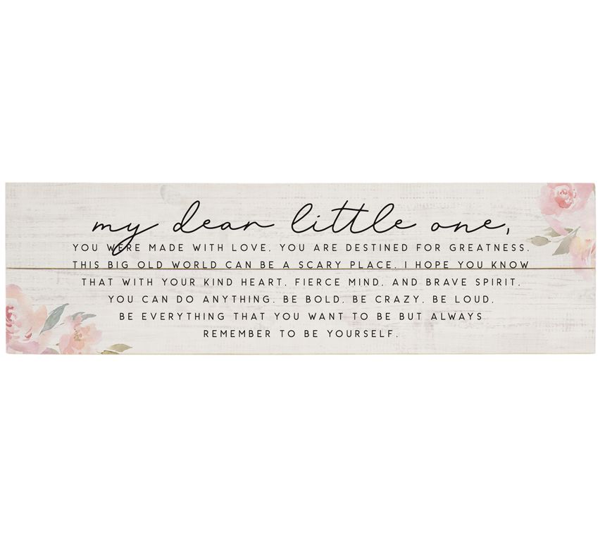 Dear Little One Vintage Pallet Board By SincereSurroundings